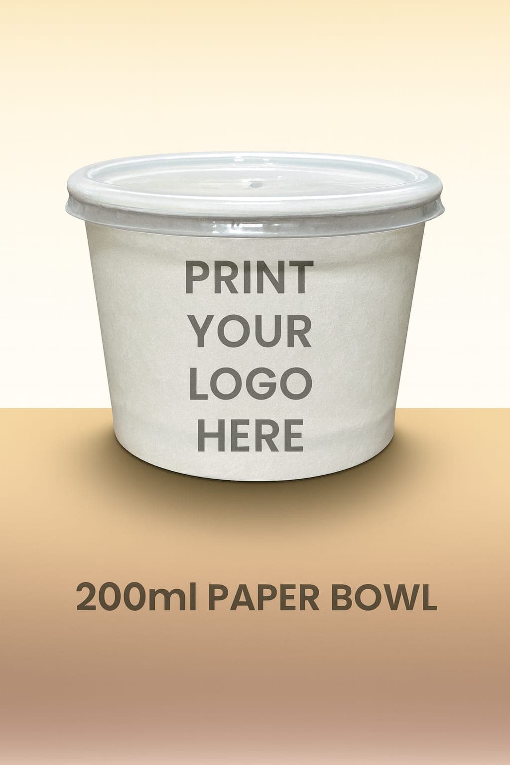 200ml Paper Bowl — custompack.pk