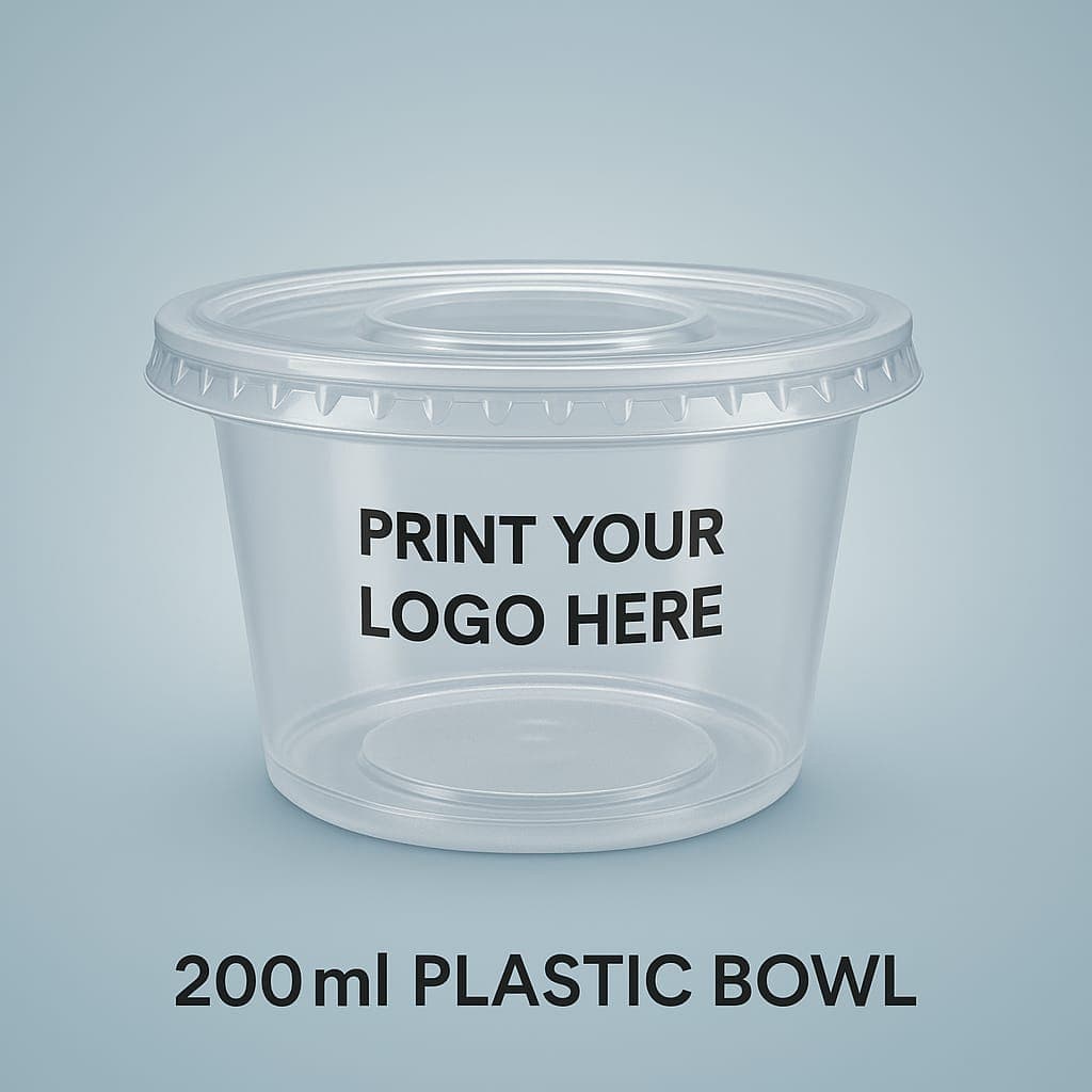 200ml Plastic Bowl — custompack.pk