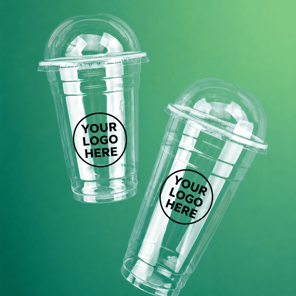 PET Glasses — custom logo printing Pakistan