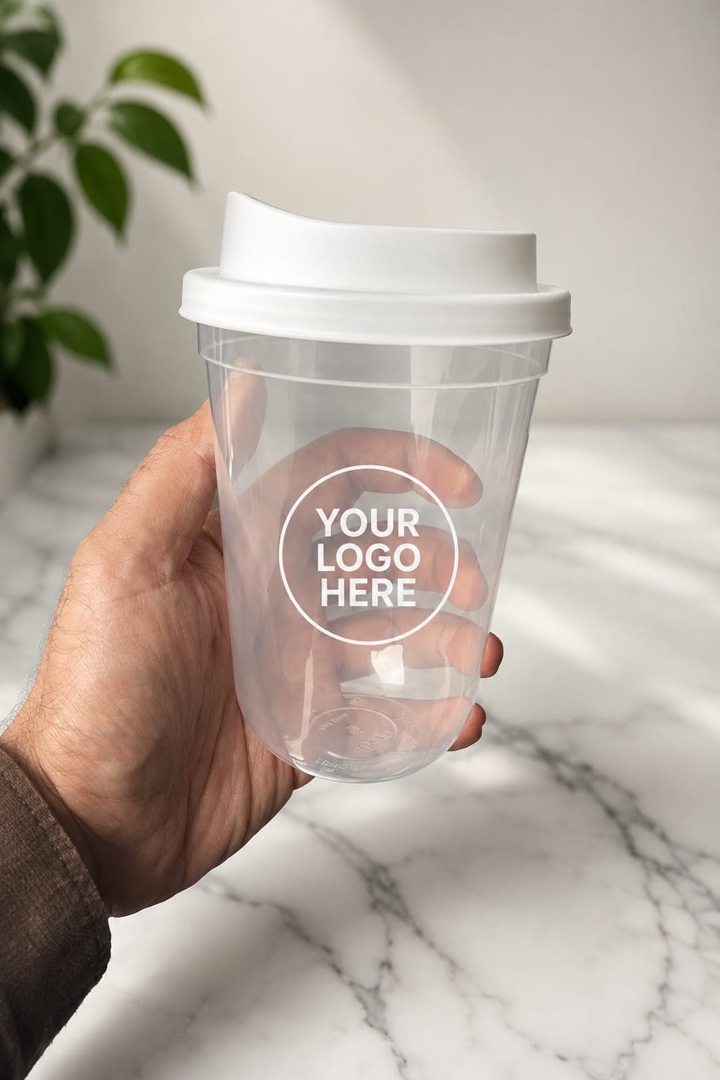 16oz U Shape Injection Glass | Logo printing packaging by CustomPack.pk | Lahore, Karachi Pakistan