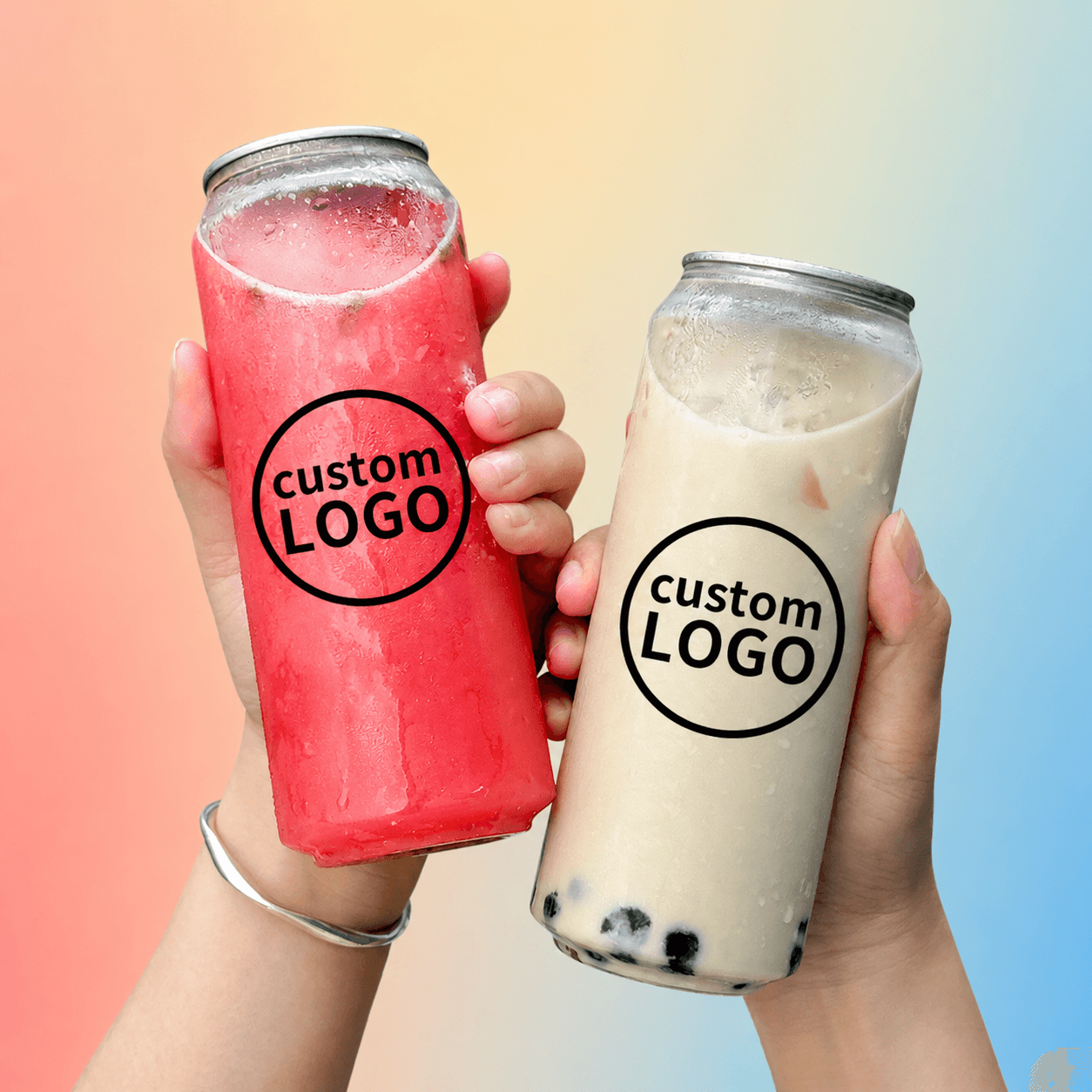 PET Cans — custom logo printing Pakistan