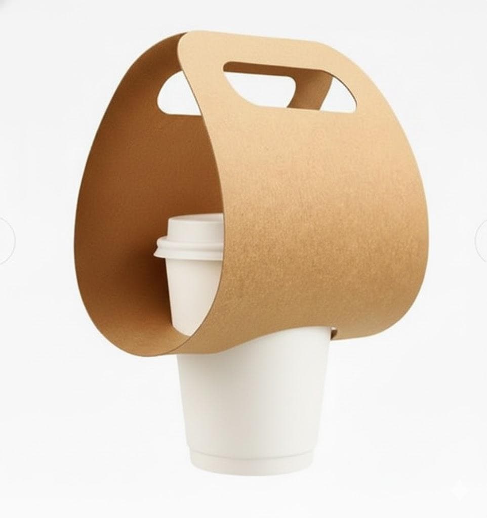 Single Coffee Cup Holder | Related custom printing product | CustomPack.pk Pakistan