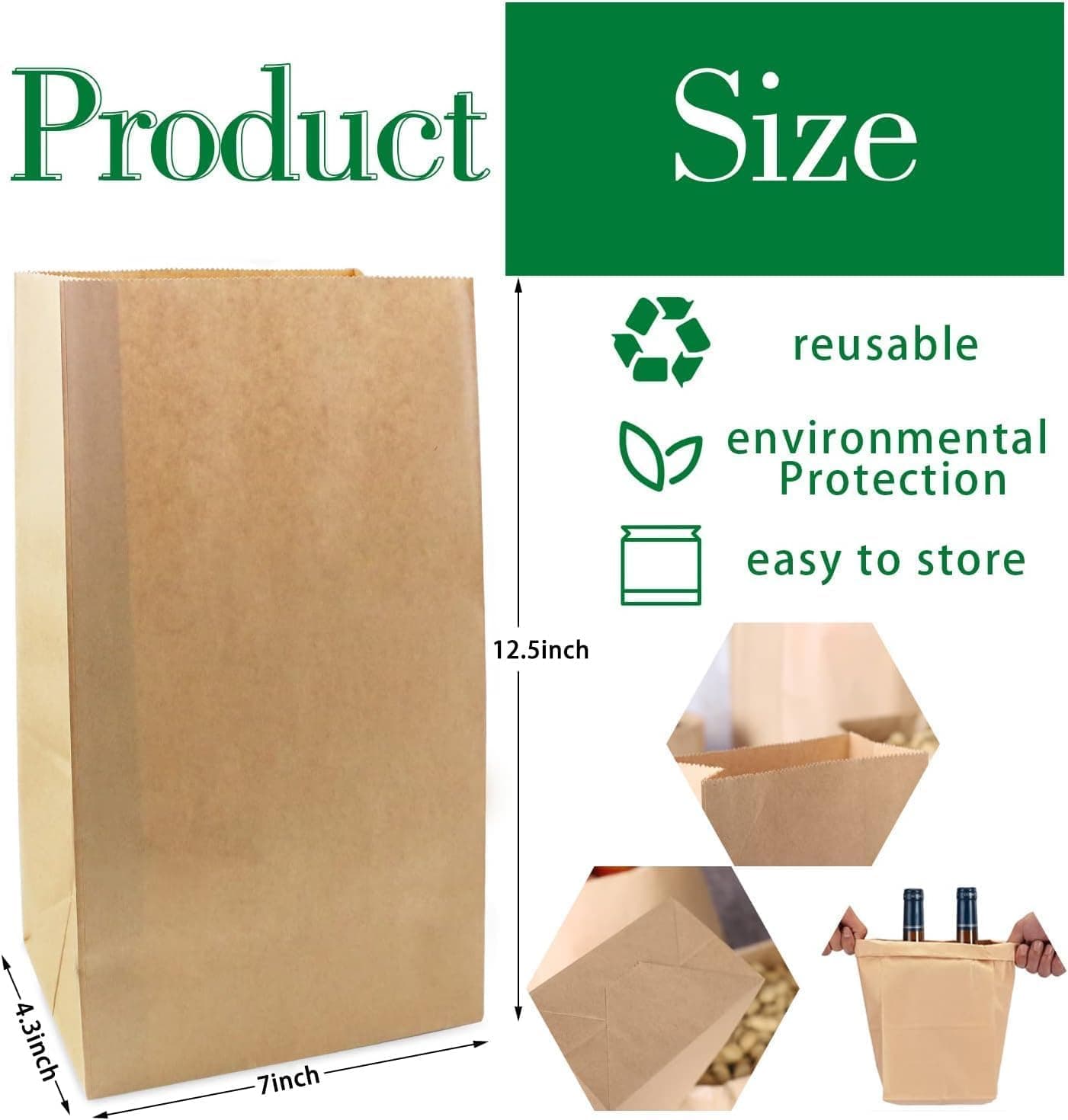 Large Paper Food Bags | Related custom printing product | CustomPack.pk Pakistan
