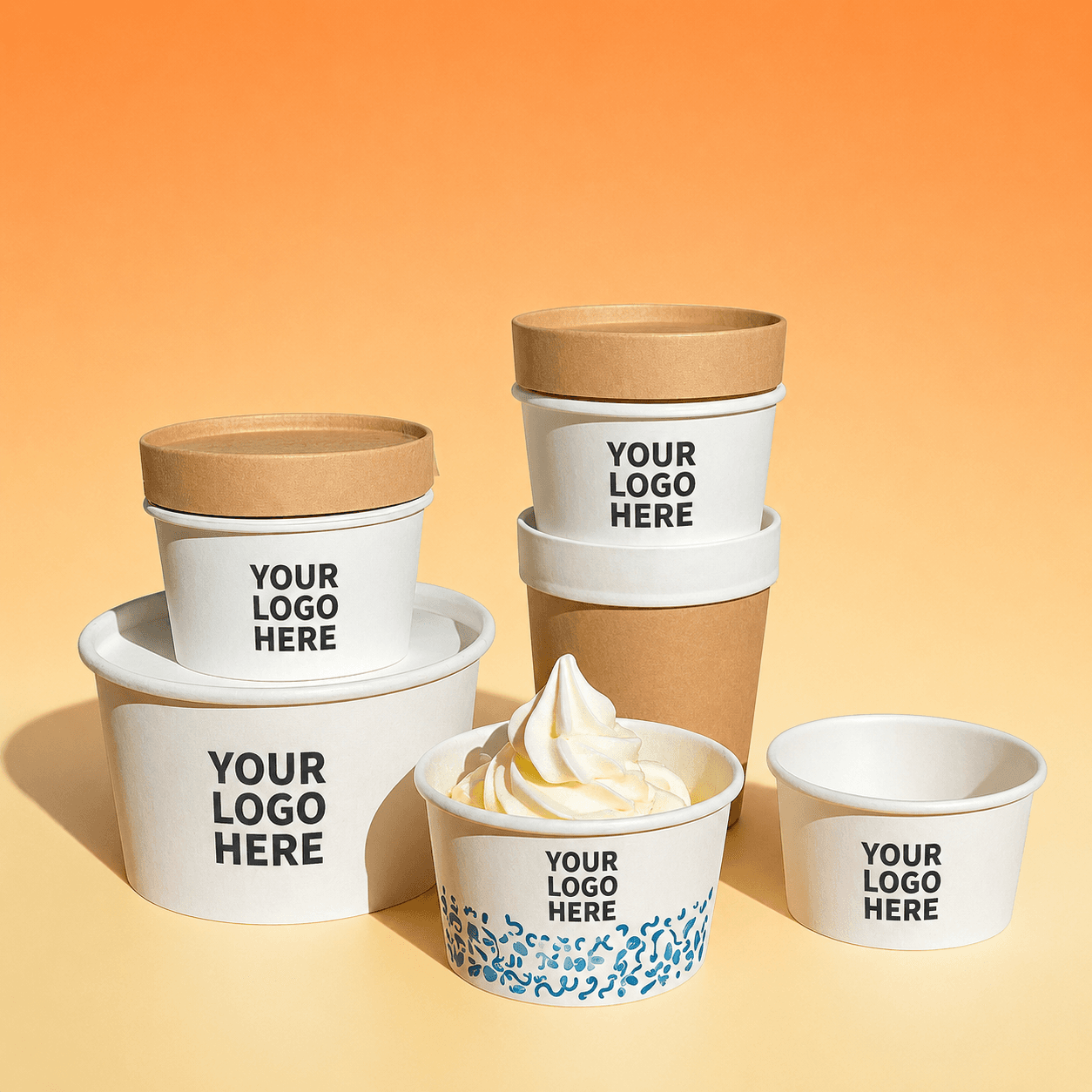 Paper Bowls — custom logo printing Pakistan