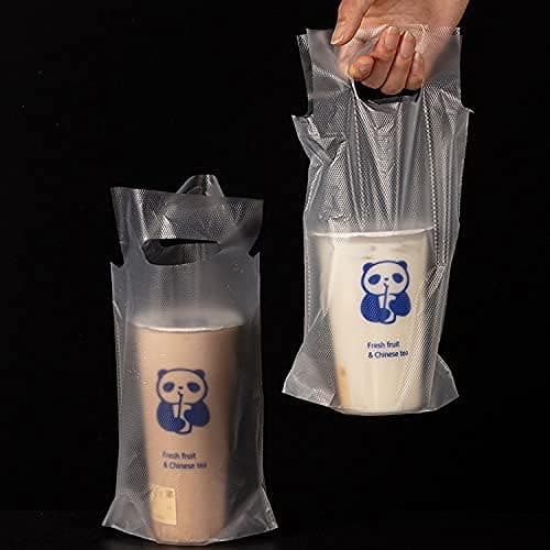 Transparent Carry Bag — Single Handle | Main custom printed | Customizable packaging Pakistan | CustomPack.pk Lahore